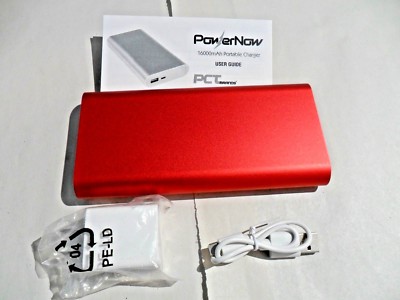 Universal Power Bank, 16000 mAh, Portable, Rapid Charge, Includes Micro USB