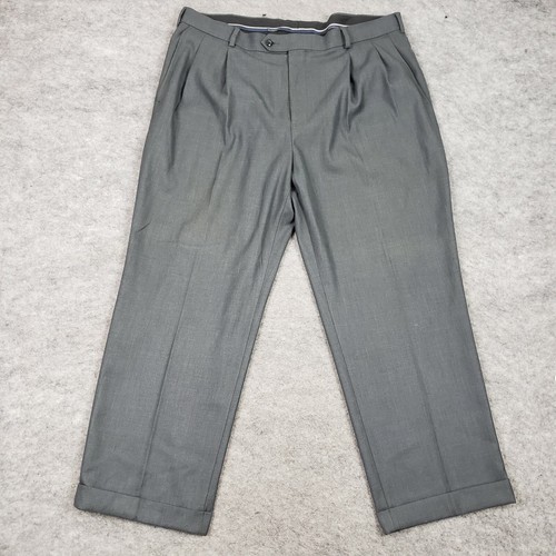 Stafford Pants Men 40x29 Pleated 
