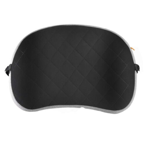 Outdoor Camping Inflatable Pillow Black Gray