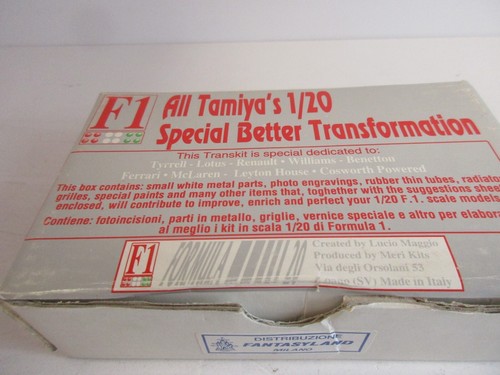 MERI KITS 1/20 TRANS KIT F1 ALL TAMIYA SPECIAL TRANSFORMATION TRS2001 - Imagen 2 de 9