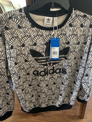 adidas zebra sweatshirt