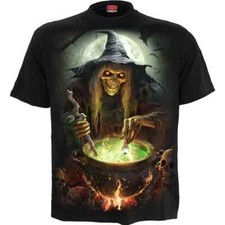 SPIRAL DIRECT WITCH'S BREW T-Shirt Tattoo Krähen Seele Hexenauge Halloween