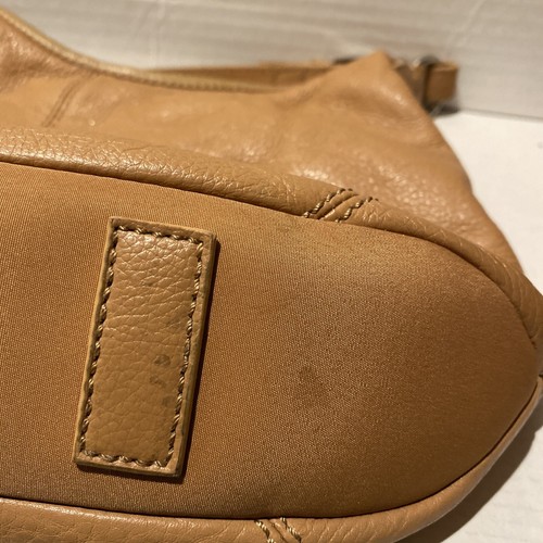 Bolso de hombro Hobo The Sak Satchel de cuero esmaltado marrón - Imagen 11 de 14