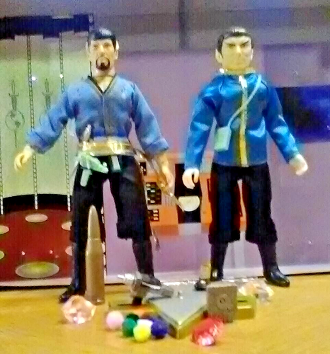 Mego / Retro Custom Star Trek Vulcan Doctor 8" Action Figure & More Plus Spock