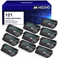 10PK CRG-121 Toner Cartridge compatible with Canon 121 Image CLASS D1620 D1650