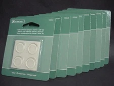 40 Liberty Self-Adhesive Bumpers Clear 13/16” x 1/8” (20mm X 3mm)
