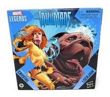 Inhumans Marvel Legends Series Crystal and Lockjaw-NEW OTHER