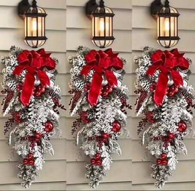 Christmas Decorations 2026 Waterfall Garland Outdoor