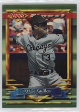 1994 Topps Finest Refractor Ozzie Guillen #393