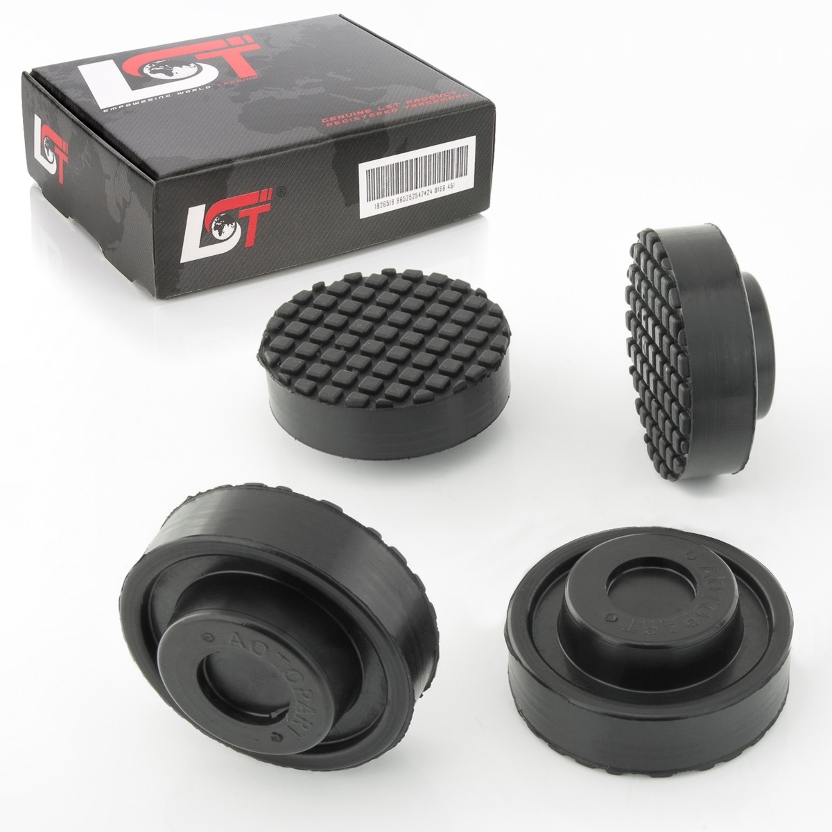 2x Adapter Jack Recording Lifting Platforms Rubber Pad Ø64x28mm for BMW Z3 Z4