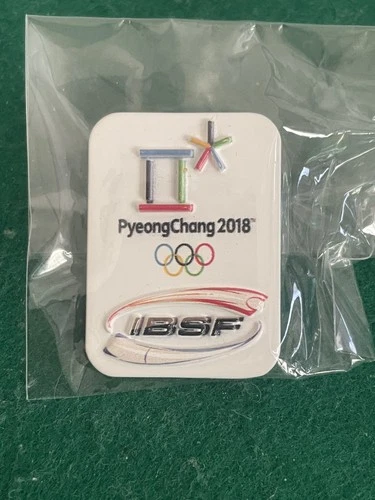 2018 PYEONGCHANG OLYMPIC IBSF International Bobsleigh & skeleton Federation pin