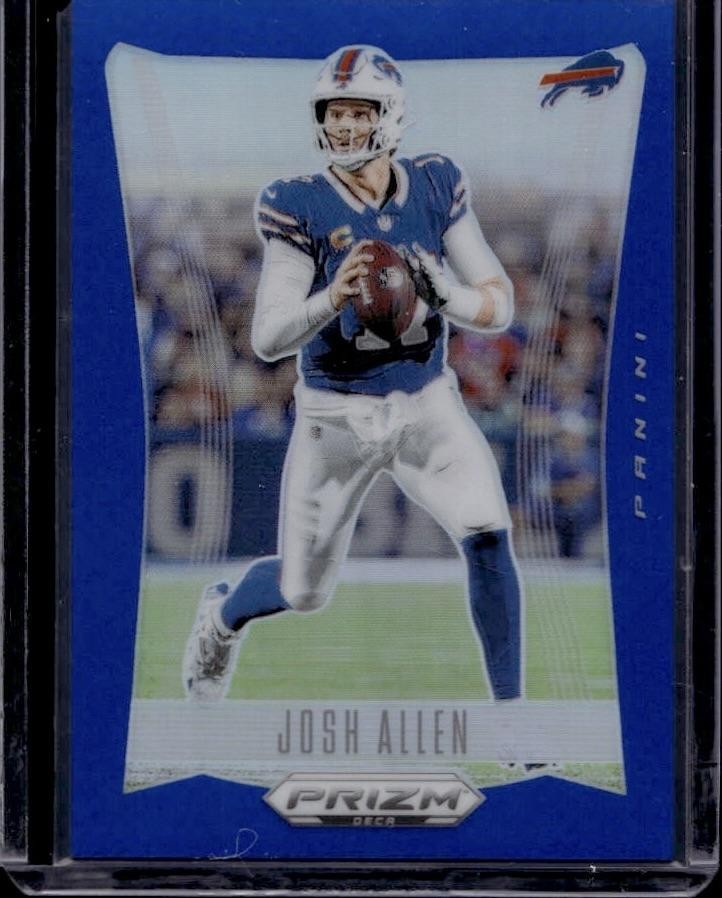 2024 Panini Prizm Deca Josh Allen - Blue Prize /149