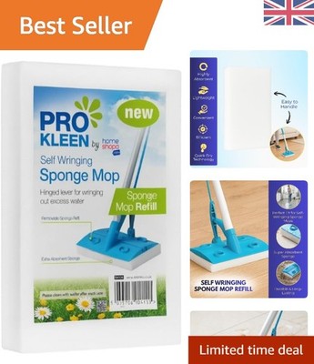 Vorteilspack HOMESHOPA Nachfüllmopp für Schwamm - einfach anzubringen, für alle Böden geeignet