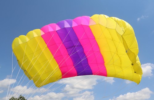 265 sq ft 7 cell F111 BASE jumping / skydiving parachute canopy