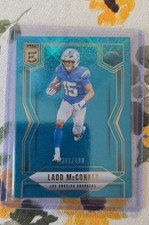 2025 Panini Donruss Elite - Ladd McConkey #38 Teal Matrix /499