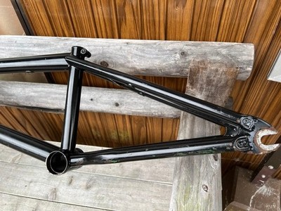 BMX frame S&M JOSH STRICKER FRAME 2009 Black Rare Scratches and