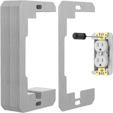 20 Pcs Wall Plate Spacer,Spacers for Electrical Outlets, Metal Flush Fit Device