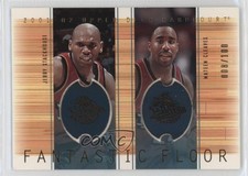 2001 Hardcourt Fantastic Floor /100 Jerry Stackhouse Mateen Cleaves #JS/MC 09is