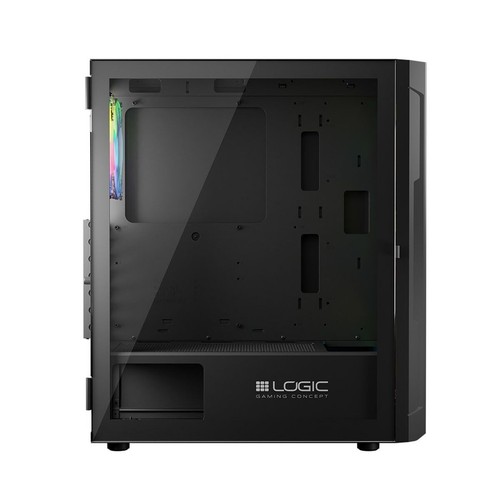 Case computer desktop ATX Logic ARAMIS ARGB Nero - Bild 9 von 10