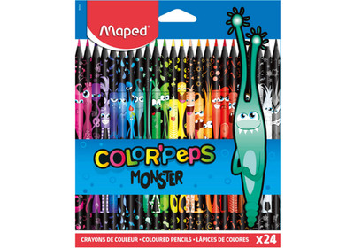 maped COLOUR'PEPS MONSTER Buntstifte farbsortiert, 24 St.