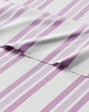 Pink Stripes Twin 3 Piece Sheet Set - Boys, Girls, Teens, - Easy Fit Deep Poc...