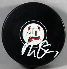 JUHO LAMMIKKO SIGNED NEW JERSEY DEVILS 40TH ANNIVERSARY Puck AUTOGRAPHED +COA