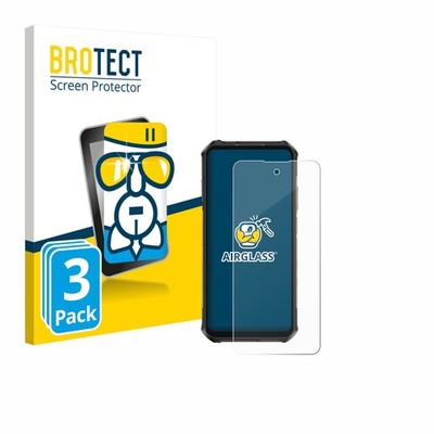 3x Panzerfolie Schutzglas für Ulefone Armor X16 Pro Displayschutz