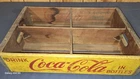 1964 Original American VTG Yellow Wooden Coca Cola Soda 24 Bottle Storage Crate