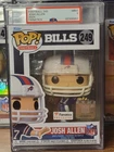 *Funko Pop! PSA 9 MINT Josh Allen Football 249 Fanatics Exclusive*