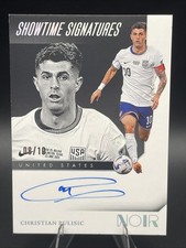🔥 2024 Panini Noir Pulisic SHOWTIME SIGS AUTO GOLD /10 #SO-CP | ULTRA RARE