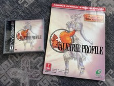 Valkyrie Profile CIB, (Sony PlayStation 1, 2000) and Strategy Guide.
