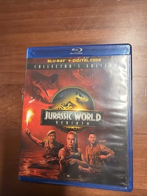 Jurrasic World Rebirth Collector's Edition Blu Ray Used