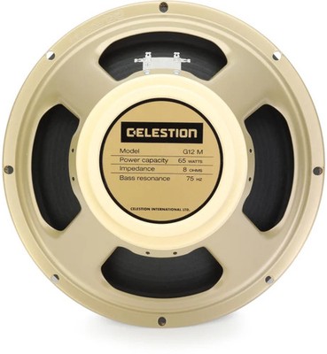 Celestion G12M-65 Creamback 12'' 65-Watt Replacement Guitar Speaker 8 Ohm