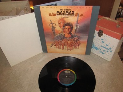 MAD MAX BEYOND THUNDERDOME 1985 OST Vinyl LP Movie Soundtrack NM!
