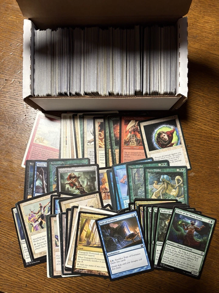 Lote de 400 cartas Magic the Gathering Deckmaster mixtas vintage y modernas Foto 3 de 4