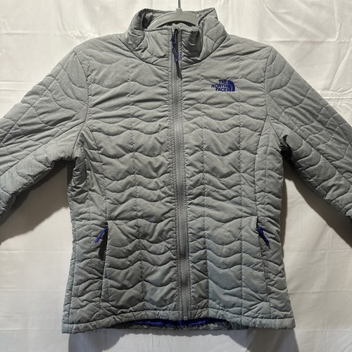 The North Face Quilted Jacket Coat Lightweight Full Zip Pockets Women’s Sz M