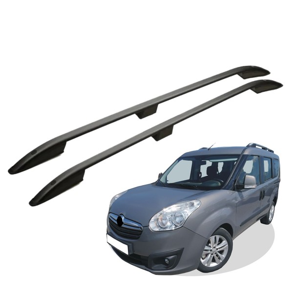 Dachreling Passend FüR Opel Combo L1 Kurz (Swb) Baujahr 2012-2018 (Schwarz) Mit-image