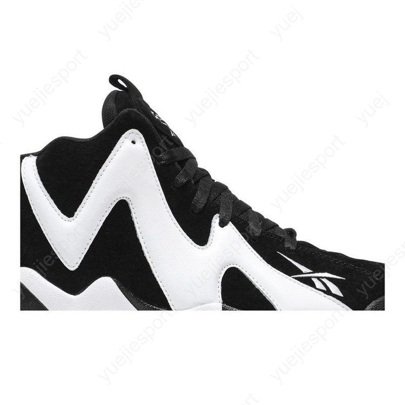 Size 9 - Reebok Kamikaze 2 OG Retro 2020 Black White for sale