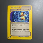 Weakness Guard 141/147 Aquapolis Pokemon Card Bubble Charmander played