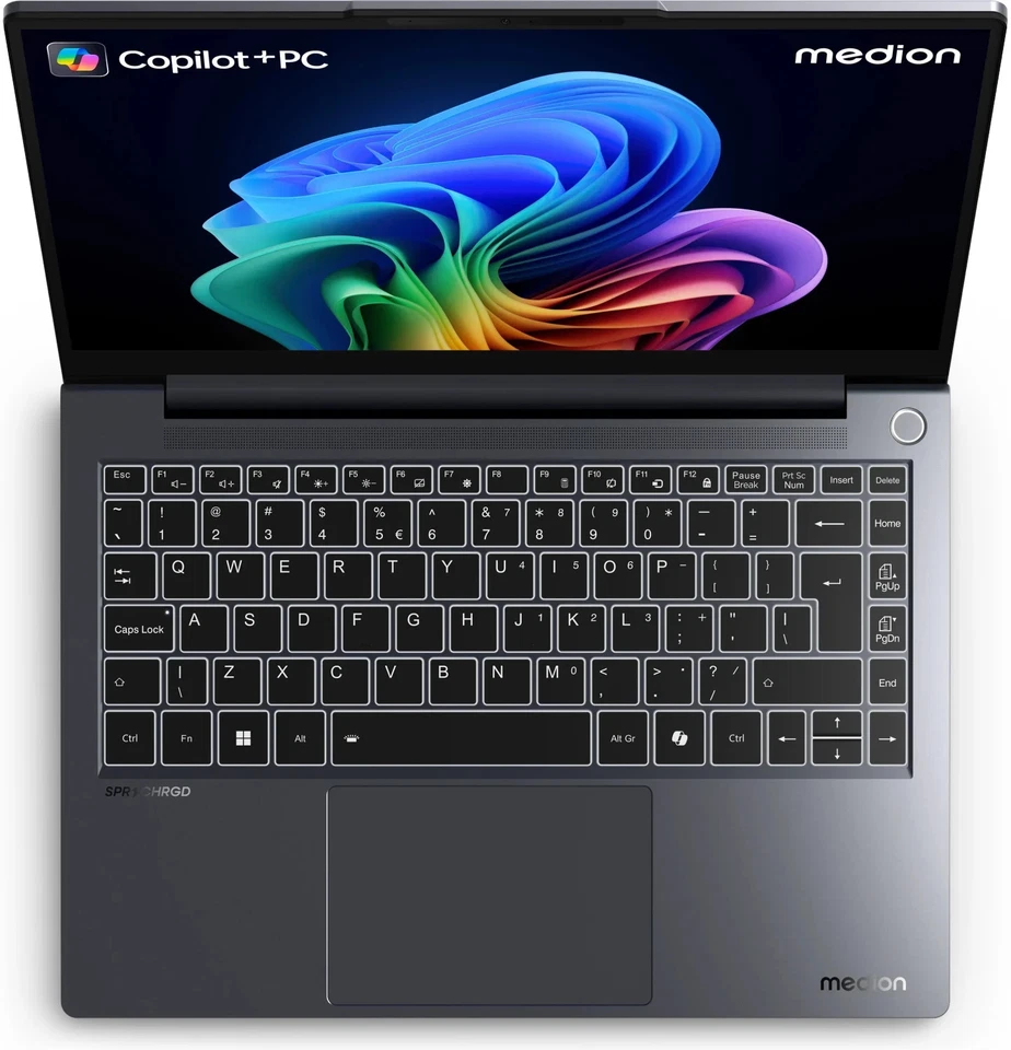 Medion SPRCHRGD 14 S1 Elite Snapdragon X Elite X1E-78-100, 16GB RAM, 512GB SSD - Bild 3 von 4