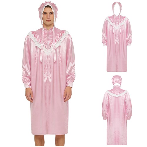 Pigiama da notte uomo camicia da notte araba camicia da notte vittoriana araba - Foto 27 di 34