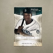 ADRIAN BELTRE 2005 Skybox Autographics #49.  MARINERS