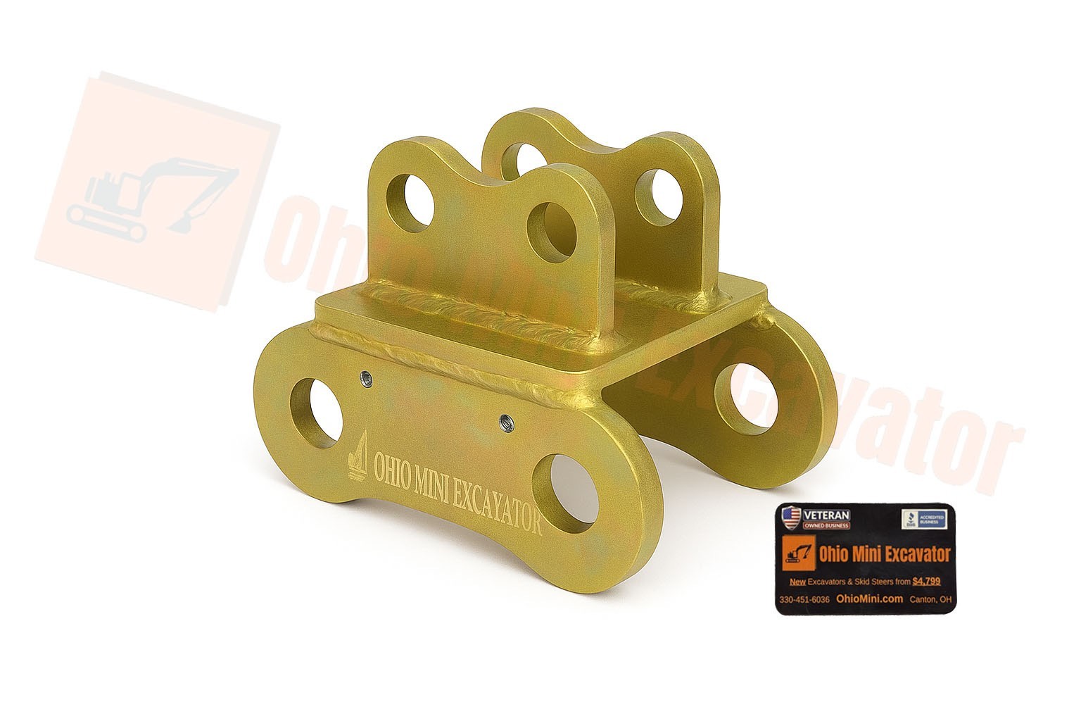 Adapter for AGT MY50R MX50R to fit 25MM Attachments MY50- Cu