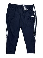 Adidas Tiro23 Full Length 3-Stripes Training Pants Tapered Zip Ankles Women  s 3X