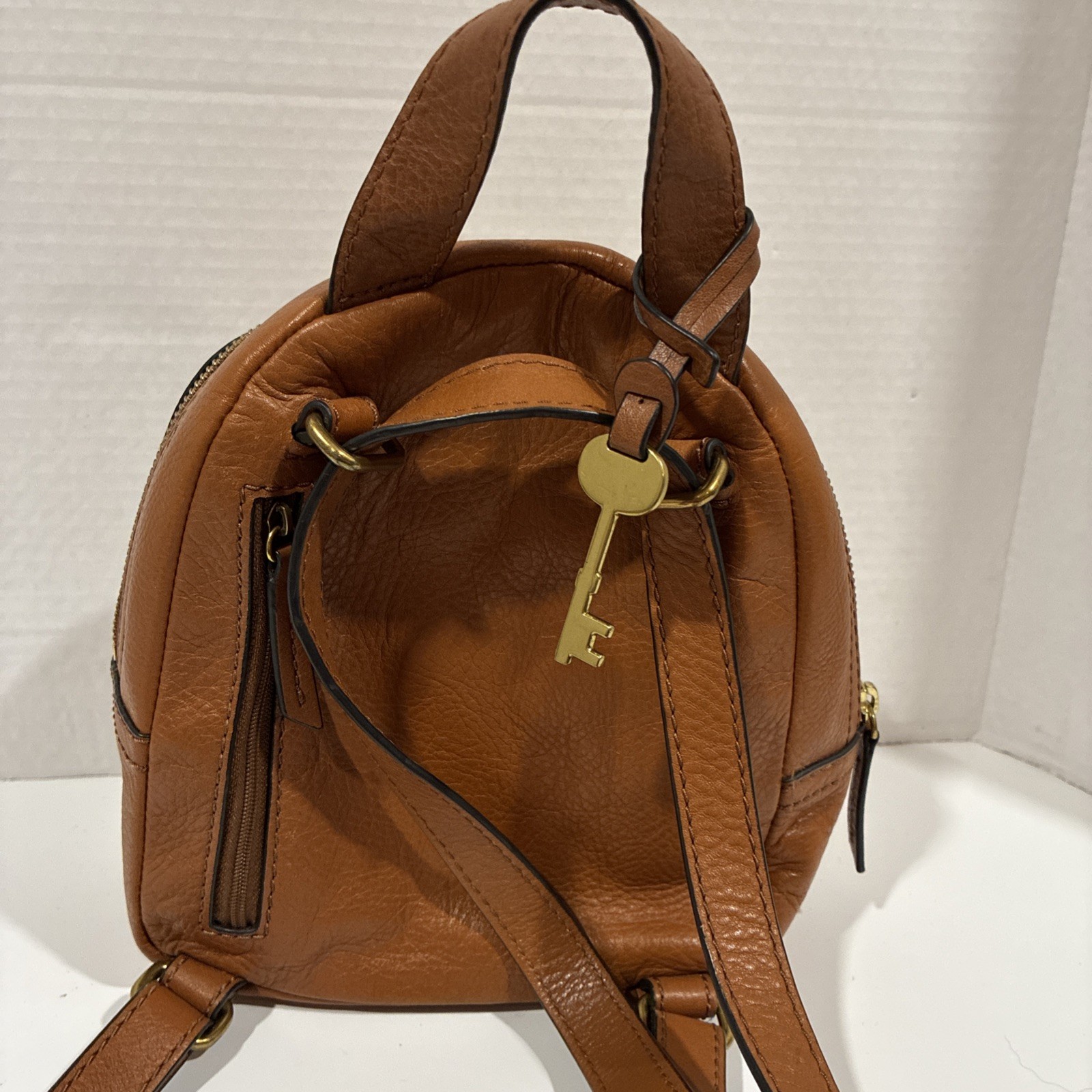 Fossil Megan Patchwork Mini Leather Backpack - image 5