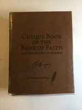 New and Sealed Cheque Book of the Bank of Faith Journal Edition