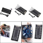 Hub mit 10 in 1 Hub PC RGB Lüfterkühlung Premium 10 Hub Splitter RGB Hub für