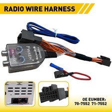 Radio Amplifier Amp Plug Play Wire Subwoofer For Chevy Gmc Cadillac Harness