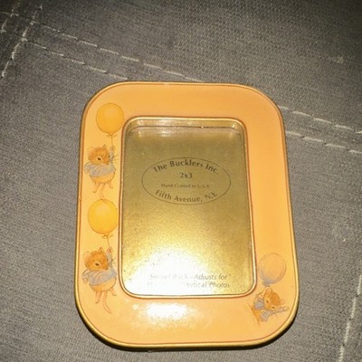 The Bucklers Inc. 2x3 Orange Nursery Picture Frame Mouse Balloon Novelty