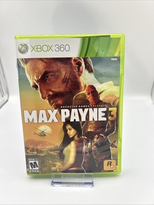 Max Payne 3 Xbox 360 Complete W/ Manual CIB Tested  Very Good Con Free Shipping